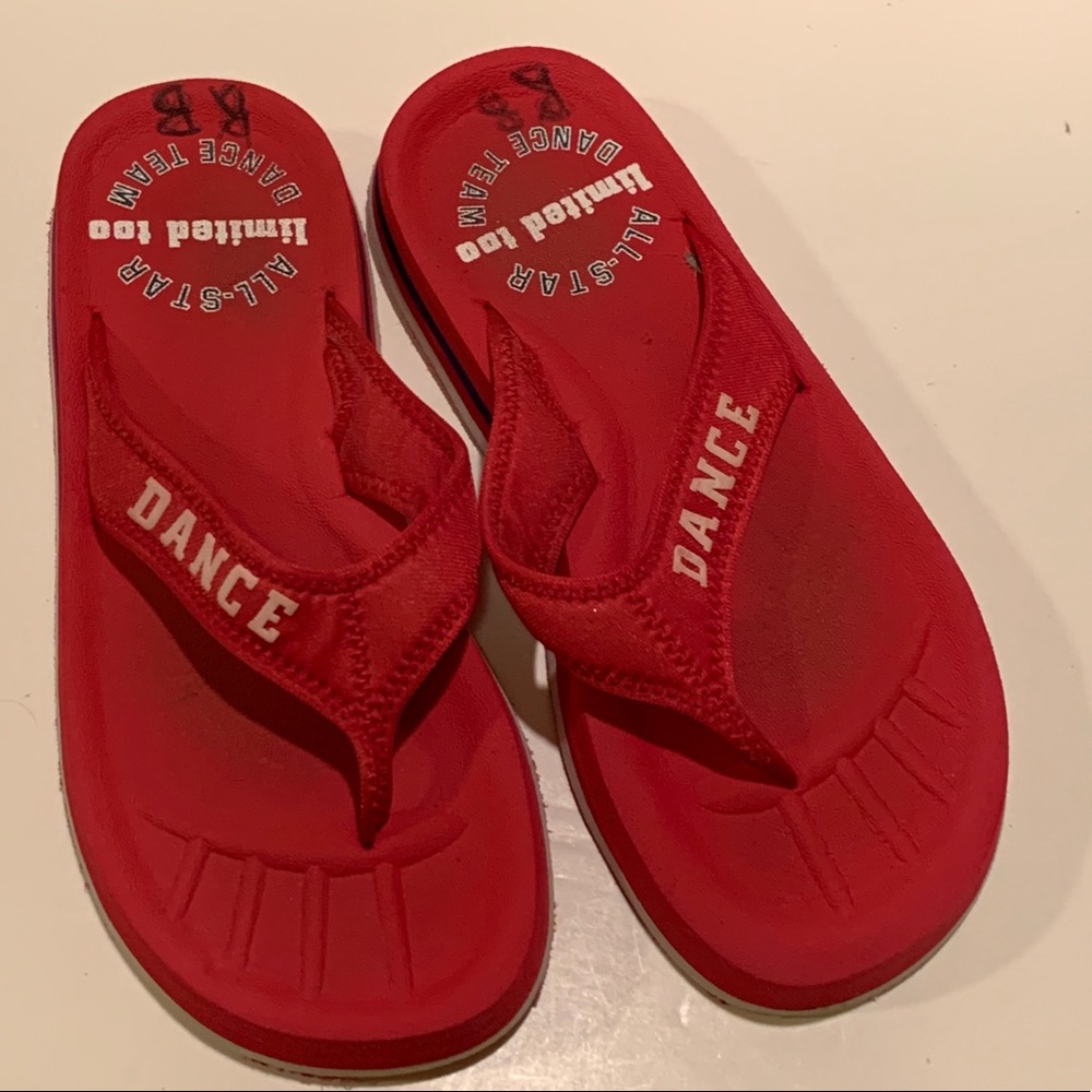 LIMITED TOO DANCE SANDALS.